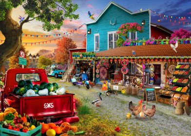 Peaceful Day Jigsaw Puzzles 1000 Piece