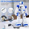 Intelligent Remote Control Robot Gesture Sensing Smart Programmable Robot Walking Singing Dancing Educational Toy for 6+ Year-old Kids