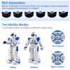 Intelligent Remote Control Robot Gesture Sensing Smart Programmable Robot Walking Singing Dancing Educational Toy for 6+ Year-old Kids