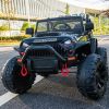JEEP Double Drive Children Ride- on Car With40W*2,12V7AH*1 Battery,Parent Remote Control Foot Pedal