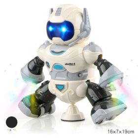 Electric Dancing Robot Multifunctional Smart Toys With Lights And Music (Option: 5Black)