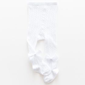 Girls Fashion Personality Leggings Pantyhose (Option: Bleached ribbon bow-M)