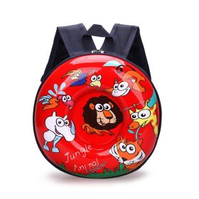 3D Eggshell New Cartoon Hard Shell Small Backpack (Color: Dark Blue)