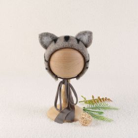 Scarf Newborn Studio Photography Suit (Option: Light Gray)
