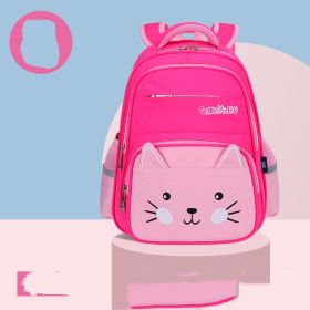 Cute Cartoon Shoulders Baby Lightweight Backpack Elementary School Schoolbag (Option: 9colour)