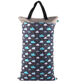 Large Capacity Printed Storage Bag Waterproof Bag (Option: ES068EF170)