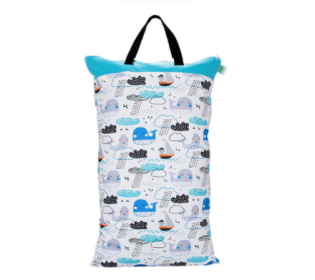 Large Capacity Printed Storage Bag Waterproof Bag (Option: ES068EF258)