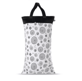 Large Capacity Printed Storage Bag Waterproof Bag (Option: ES068EF351)