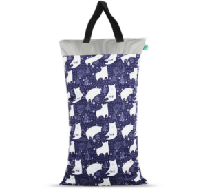 Large Capacity Printed Storage Bag Waterproof Bag (Option: ES068EF62)