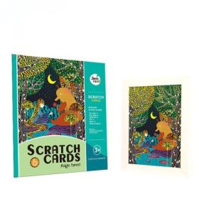 Melody Children's Color Scratch Paper Dream Series Scratch Painting Set (Option: Magic Forest)