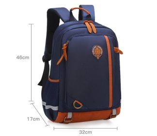 Children's Multifunctional Backpack (Option: Blue-46cm)