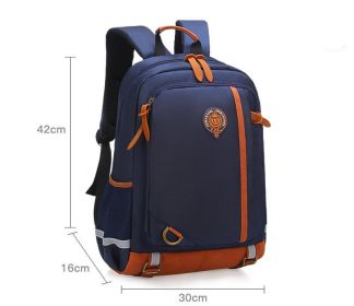 Children's Multifunctional Backpack (Option: Blue-42cm)