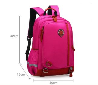 Children's Multifunctional Backpack (Option: Pink-42cm)