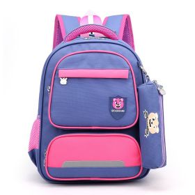Korean Version Of The Second Grade Children'S Primary School Schoolbag Cartoon Girl Spring Outing Backpack Small School Student Small Schoolbag Girl (Color: Purple)