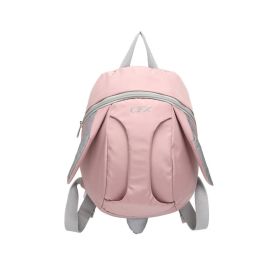 Children's Schoolbag Backpack Kindergarten Childlike Cute 3 Year Old Baby Cartoon Snack Sot Anti-lost Backpack (Option: Gray powder)