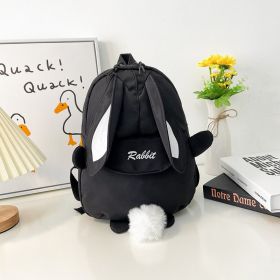 Cartoon Cute Children Lightweight Backpack (Color: Black)