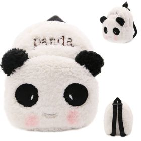 Plush toy schoolbag (Option: White panda)