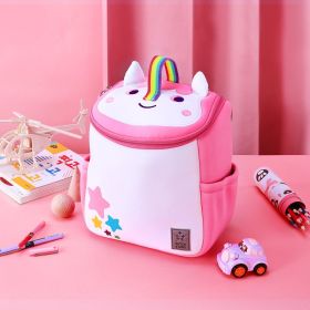 Breathable and waterproof children's schoolbags (Option: Unicorn)