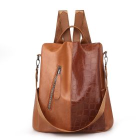 Fashion All-match Outdoor Travel Backpack (Color: Orange)
