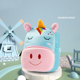 Kindergarten Boys And Girls Small Schoolbag Cute Children Backpack (Option: Unicorn)