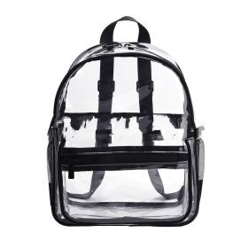 Simple Style Student Backpack Travel Business Backpack (Color: Black)