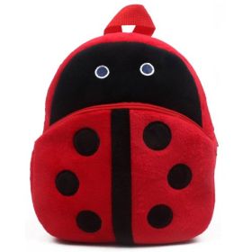 Cute Children's Plush Early Education Small Schoolbag (Option: Insect)