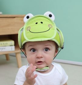 Baby Anti-fall Toddler Safety Helmet Headgear Protection (Option: Frog-Adjustable)
