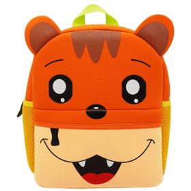 Children's Diving School Bag Cartoon Cute Animal Print Backpack (Option: Fox)