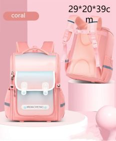 Oxford Cloth High-end High-capacity Children's Bag (Option: Coral Small)