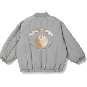 Boys' Cotton Jacket Baby Plush (Option: Blue-110cm)