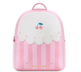 Children's Schoolbag Spine Care Cute (Option: Cherry-Small)