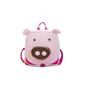 Children's New Cute Animal Student Backpack (Option: Pigle)