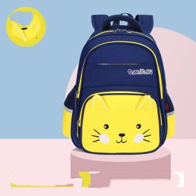 Cute Cartoon Shoulders Baby Lightweight Backpack Elementary School Schoolbag (Option: 7colour)