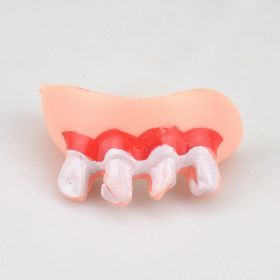 Fashion Simple Halloween Weird Fake Teeth Toys (Option: White Rotten Teeth)