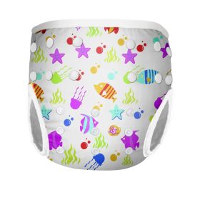 1-2 Years Old Toddler Swimming Trunks Waterproof Leak-proof (Option: D27-Plus Size M)