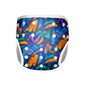 1-2 Years Old Toddler Swimming Trunks Waterproof Leak-proof (Option: G46-Plus Size M)