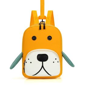Anti-lost Children Cute Backpack (Color: Yellow)