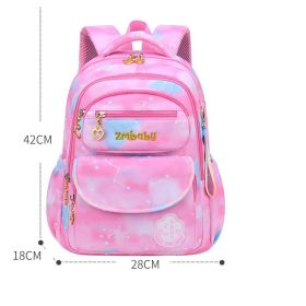 Sweet And Cute Gradient Backpack (Option: Pink-Small)