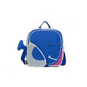 Children's New Cute Animal Student Backpack (Option: Whale)