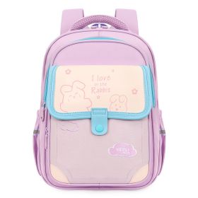 Primary School Kindergarten Large Capacity Schoolbag (Option: ZG102 Purple)