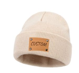 Knitted Baby Brimless Cap (Option: Milky white-S)