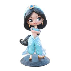 Disney Q Posket Marvel Superhero Characters Movable Image Frozen Aisha Anna and Spiderman Character Model Party Decoration Gif (Color: 3)
