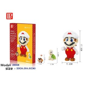 Disney 26styles Stitch Spiderman Blocks Blocks Building Toys Cartoon Anime Characters Teaching Children's Toy Legoeing (Color: JM200528)