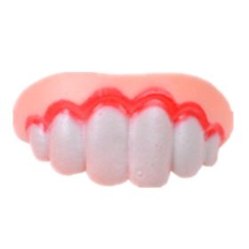 Fashion Simple Halloween Weird Fake Teeth Toys (Option: Neat Teeth)