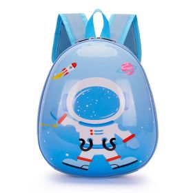 Children's Schoolbag Kindergarten Boys And Girls 3-6 Years Old Baby Small Class Cartoon Cute Princess Lightweight Egg Shell Small Backpack (Option: Spaceman)