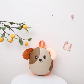 Cartoon Animal Eggshell Children's Small Schoolbag For Men And Women (Option: Orange puppy)