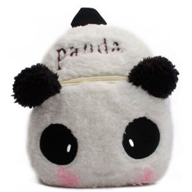 Cute Children's Plush Early Education Small Schoolbag (Option: Panda)