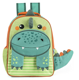 Little Tail New Cartoon Cute Male Children's School Bag (Option: Dinosaur)