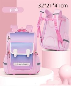 Oxford Cloth High-end High-capacity Children's Bag (Option: Pink Large)