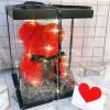 1Pc Polystyrene Styrofoam Foam Heart Rose Bear Crafts For Birthday Party DIY Decoration Wedding Valentines Day Gift